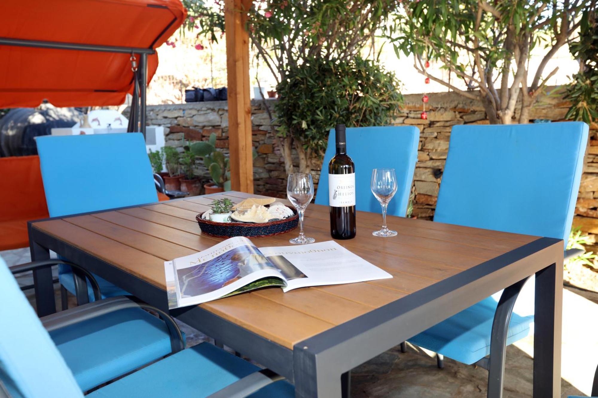 Ruby'S Summer House With Spacious Garden And Free Parking Gavrio Exteriér fotografie