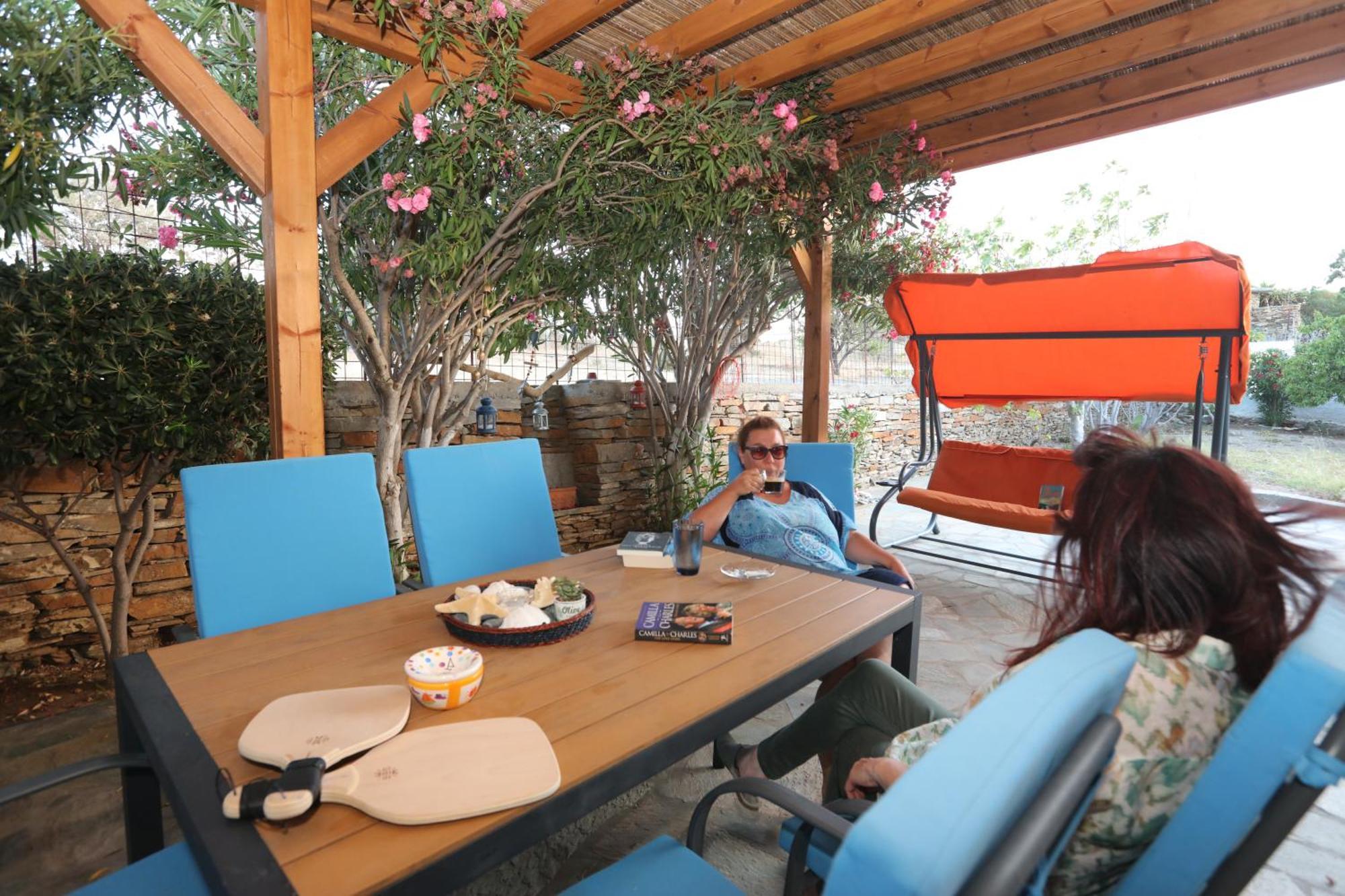 Ruby'S Summer House With Spacious Garden And Free Parking Gavrio Exteriér fotografie