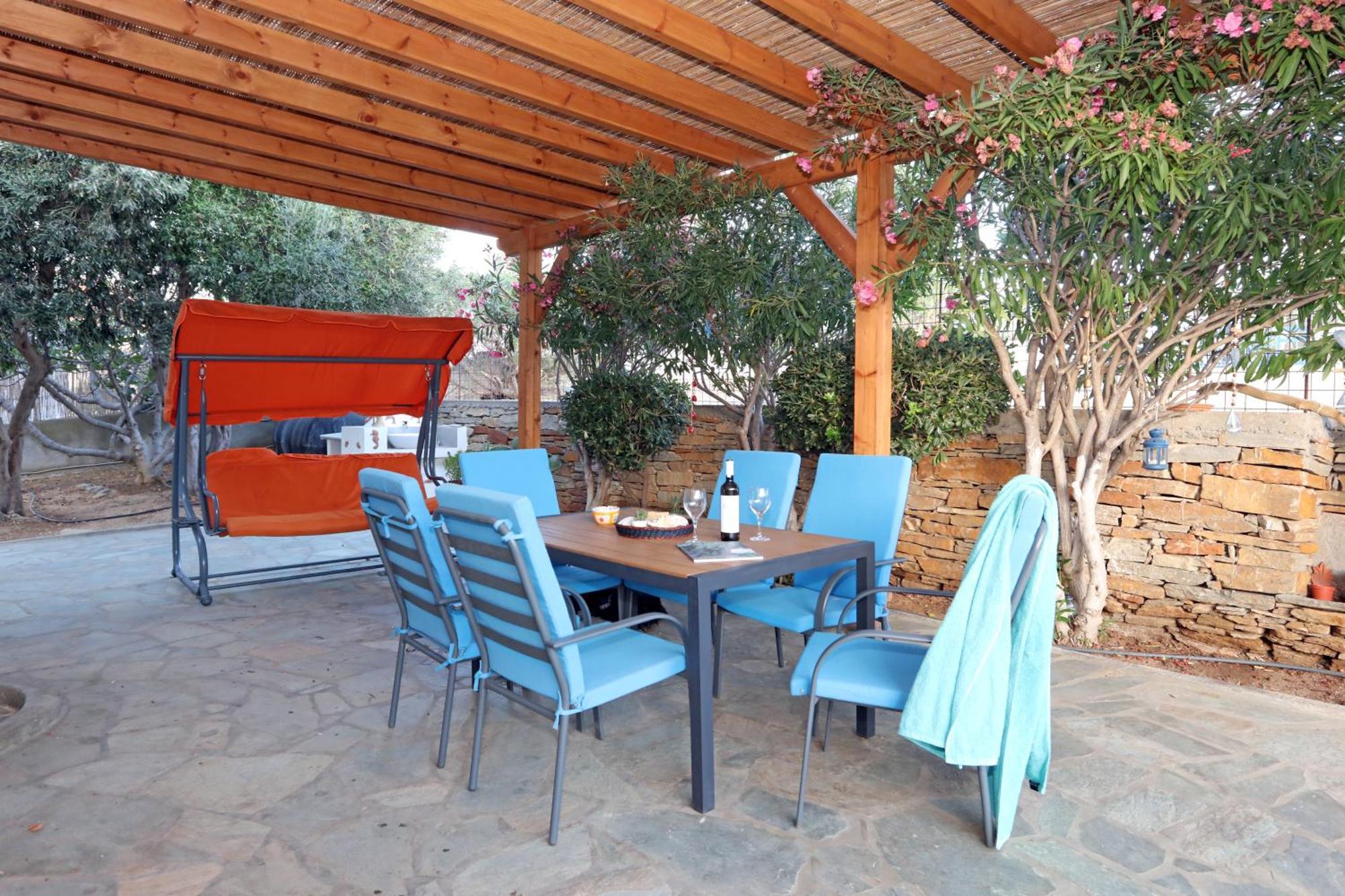 Ruby'S Summer House With Spacious Garden And Free Parking Gavrio Exteriér fotografie
